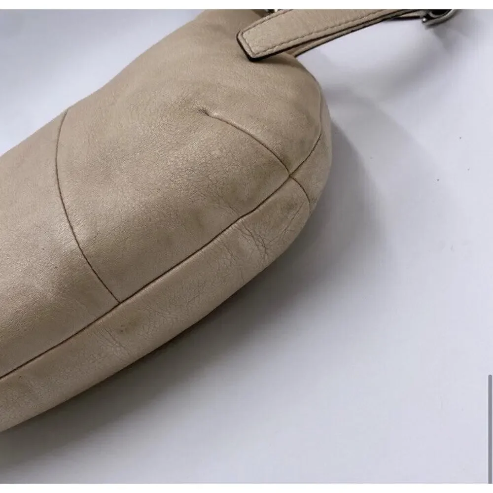 Coach 19303 Champagne Leather Hobo Style top Handle Shoulder Strap‎ BAG